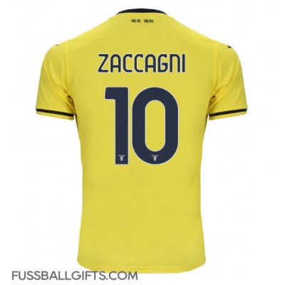 Lazio Mattia Zaccagni #10 Fußballbekleidung Auswärtstrikot 2024-25 Kurzarm Lazio Mattia Zaccagni #10 Fußballbekleidung Auswärtstrikot 2024-25 Kurzarm